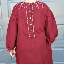 Load image into Gallery viewer, Ivy Brushed Cotton Tunic Dress