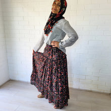 Load image into Gallery viewer, Blossom Tiered Maxi Skirt