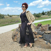 Load image into Gallery viewer, Ness Cotton Voile Midi Skirt