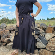 Load image into Gallery viewer, Ness Cotton Voile Midi Skirt
