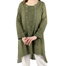 Load image into Gallery viewer, Brooke Long Sleeve Cotton Tunic