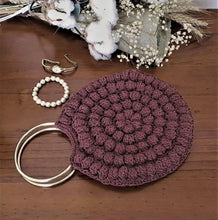 Load image into Gallery viewer, Crochet Popcorn Bag