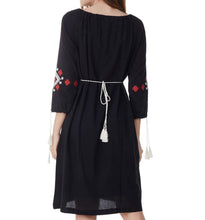 Load image into Gallery viewer, Gale Embroidered Tunic Dress