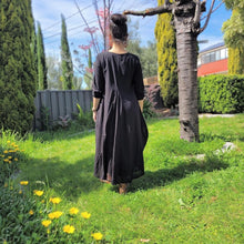 Load image into Gallery viewer, Hazel Loose Fit Asymmetric Midi Dress