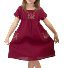 Load image into Gallery viewer, Melissa Short Sleeve Girls' Tunic Dress