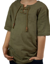 Load image into Gallery viewer, River Short Sleeve Boy's Cotton Shirt