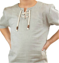 Load image into Gallery viewer, River Short Sleeve Boy's Cotton Shirt