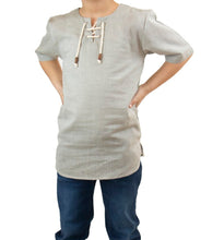 Load image into Gallery viewer, River Short Sleeve Boy's Cotton Shirt