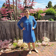 Load image into Gallery viewer, Talia Button Through Shirt Dress