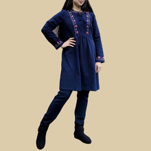 Load image into Gallery viewer, Sabrina Brushed Cotton Tunic Dress