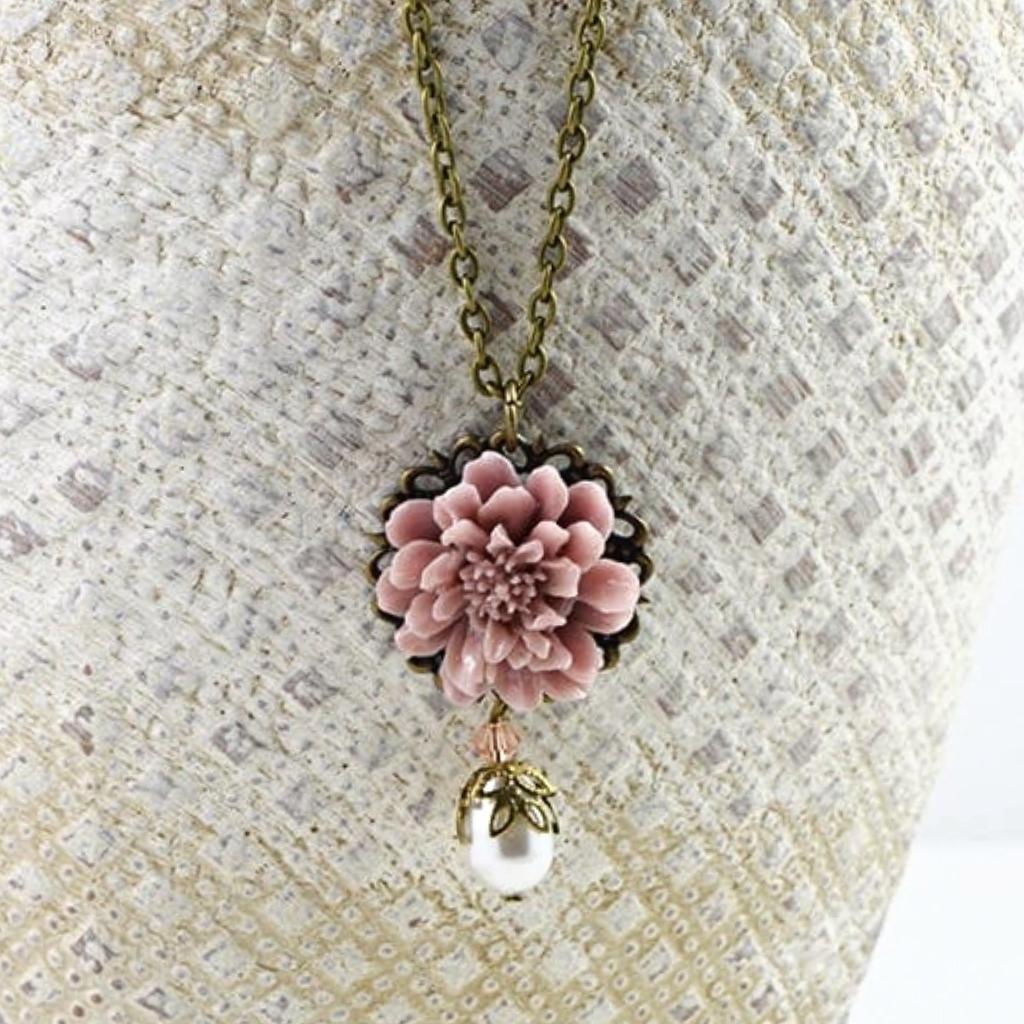 Swarovski hot sale lotus necklace