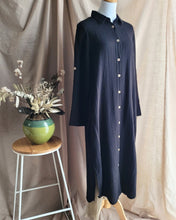 Load image into Gallery viewer, Hanna Cotton Muslin Tunic Shirt | Modest Cotton Shirt Dress
